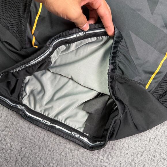 Venum Performance Rashguard Shirt Mens XL Black Long Sleeve Jiu Jitsu MMA - Picture 7 of 12